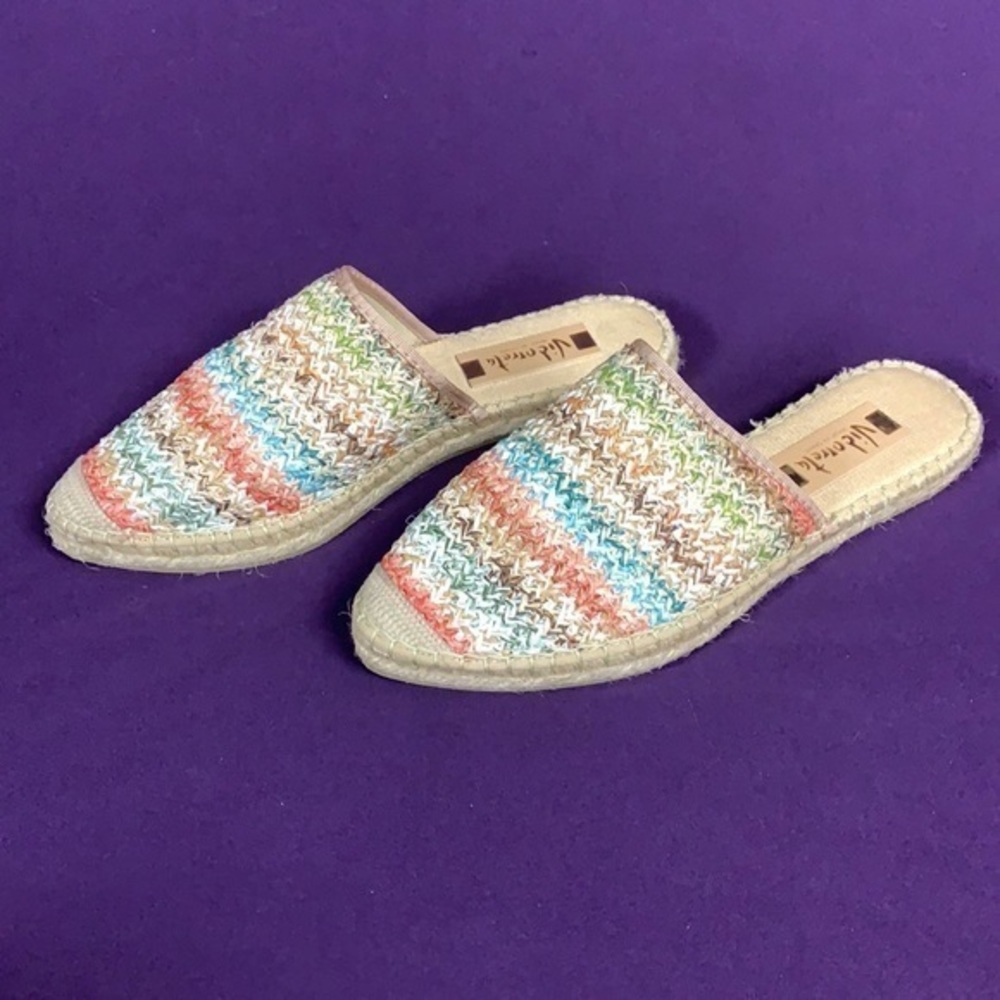 Vidoretta Crochet Mules Sz 8